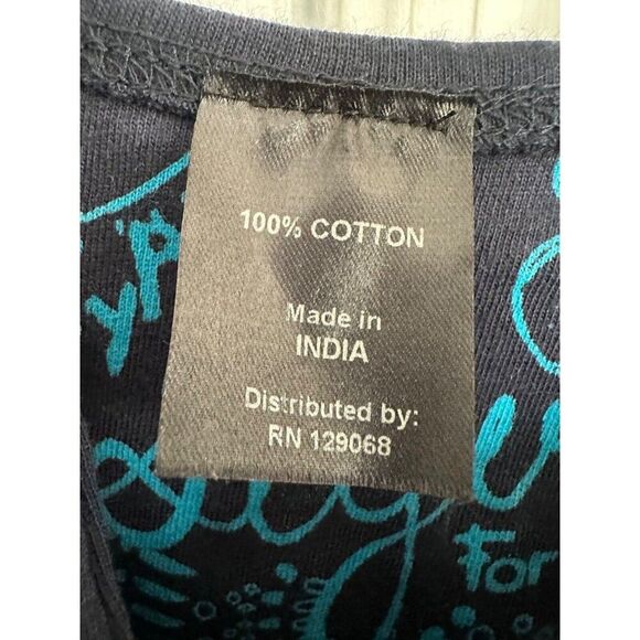 Desigual Y2K Blue Butterfly Floral Dress Women's Small Fairycore - Picture 9 of 9